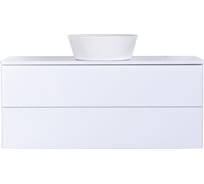 Подвесная тумба с раковиной ORANGE Otto Ot-100TuMDF+B08-360W