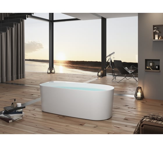 Акриловая ванна ALLEN BRAU Priority 170x80 белый глянец 2.31001.20 00259588