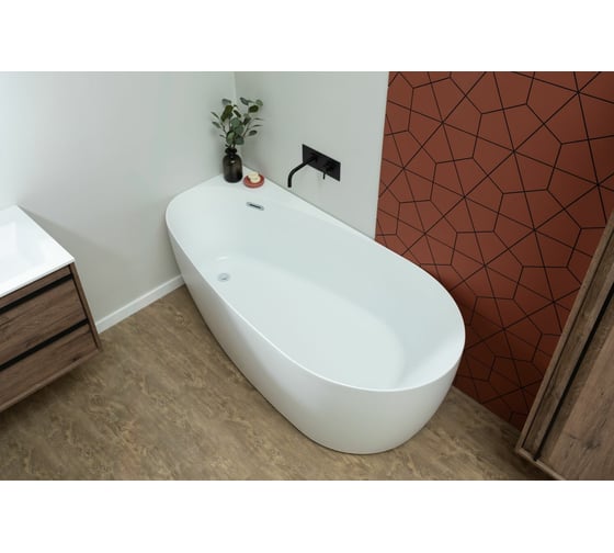 Акриловая ванна ALLEN BRAU Priority 170x80 белый матовый 2.31002.21 00259596