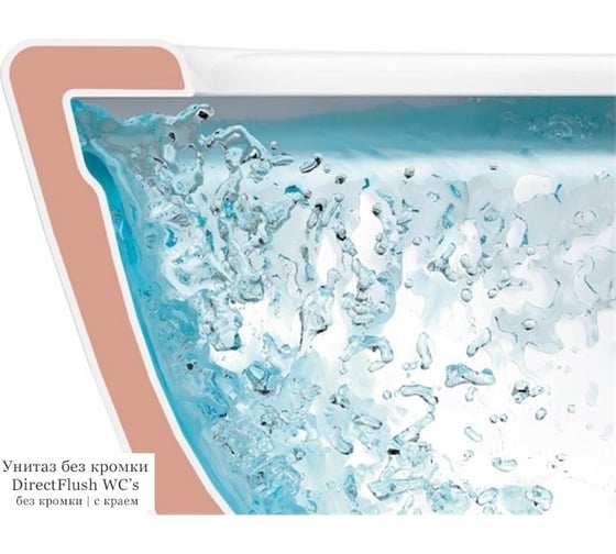 Чаша подвесного унитаза Villeroy & Boch O'Novo 5688HRR1 00277806
