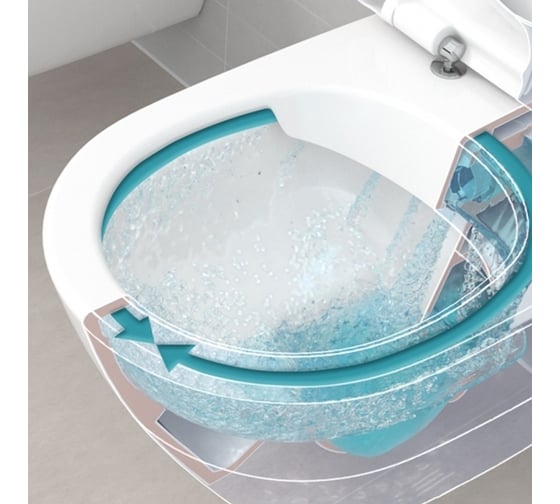 Чаша подвесного унитаза Villeroy & Boch Architectura 4694HRR1 00279395
