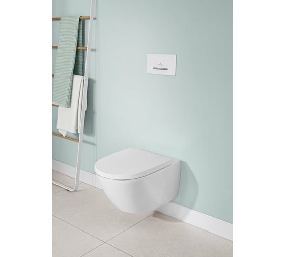 Чаша подвесного унитаза Villeroy & Boch Subway 3.0 4670T0R1 00275906