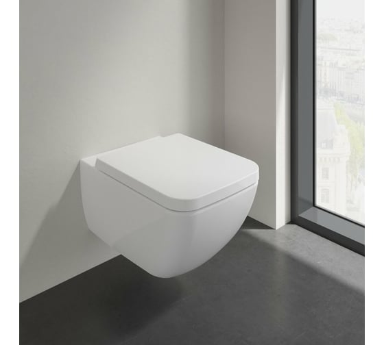 Чаша подвесного унитаза Villeroy & Boch Collaro 4626HSRW 00279402