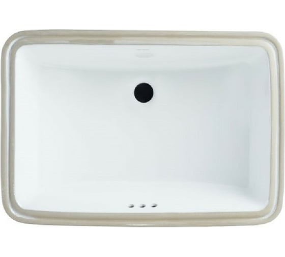 Встраиваемая прямоугольная раковина Bravat 595x415x205 C22212W-ENG 00275919