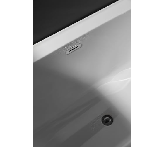 Акриловая ванна ALLEN BRAU Priority 170x78 белый глянец, панель антрацит 2.31003.20/AM 00291972