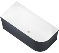 Акриловая ванна ALLEN BRAU Priority 1700x780 антрацит/белый глянцевый 2.31004.20A/AM 00291974