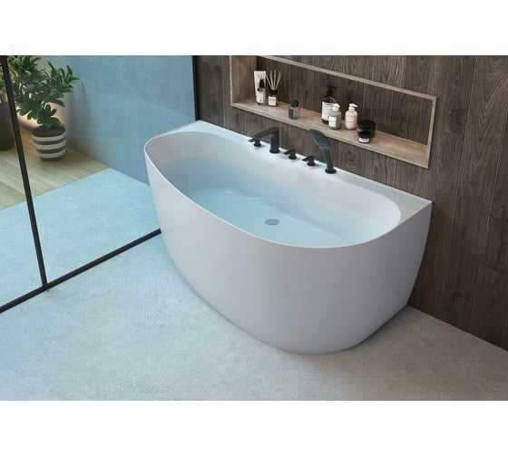 Акриловая ванна ALLEN BRAU Priority 1600x780 Gloss White 138678A-GW 00287093