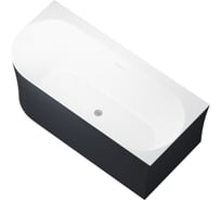 Акриловая ванна ALLEN BRAU Priority 1700x780 антрацит/белый матовый 2.31004.21B/AM 00291977
