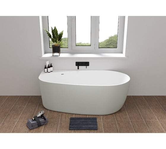 Акриловая ванна ALLEN BRAU Priority 170x80 белый матовый/папирус 2.31002.21/PWM 00293856
