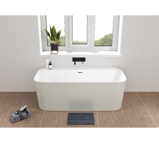 Акриловая ванна ALLEN BRAU Infinity 170x80 белый глянец/папирус 2.21001.20/PWM 00293859
