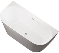 Акриловая ванна ALLEN BRAU Priority 170x78 белая матовый/платиново-серый 2.31003.20/PGM 00293875