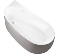 Акриловая ванна ALLEN BRAU Priority 170x80 белый глянец /платиново-серый 2.31002.20/PGM 00293873