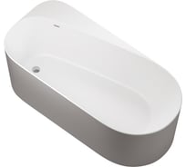 Акриловая ванна ALLEN BRAU Priority 170x80 белый глянец/платиново-серый 2.31001.20/PGM 00293871