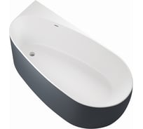 Акриловая ванна ALLEN BRAU Priority 170x80 белый матовый/сине-серый 2.31002.21/BGM 00293886