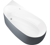 Акриловая ванна ALLEN BRAU Priority 170x80 белый глянец/сине-серый 2.31002.20/BGM 00293885