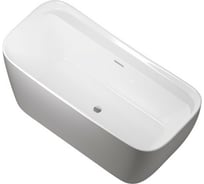 Акриловая ванна ALLEN BRAU Infinity 170x78 белый глянец/платиново-серый 2.21002.20/PGM 00293879