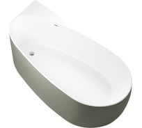 Акриловая ванна ALLEN BRAU Priority 170x80 белый матовый/цементно-серый 2.31002.21/CGM 00293897