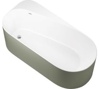 Акриловая ванна ALLEN BRAU Priority 170x80 белый матовый /цементно-серый 2.31001.21/CGM 00293895