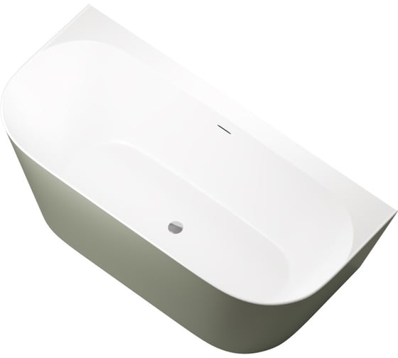 Акриловая ванна ALLEN BRAU Priority 170x78 белый матовый/цементно-серый 2.31003.21/CGM 00293899 1