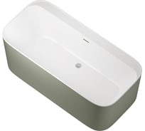 Акриловая ванна ALLEN BRAU Infinity 170x80 белый матовый/цементно-серый 2.21001.21/CGM 00293901