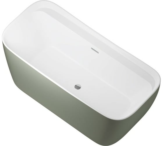 Акриловая ванна ALLEN BRAU Infinity 170x78 белый матовый/цементно-серый 2.21002.21/CGM 00293903