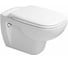 Подвесной унитаз Duravit D-Code cиденье Soft close 45350900A1 00198481 1