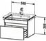 Тумба с раковиной Duravit DuraStyle 65 DS006002222 00202263 2