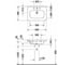 Тумба с раковиной Duravit DuraStyle 65 DS006002222 00202263 3