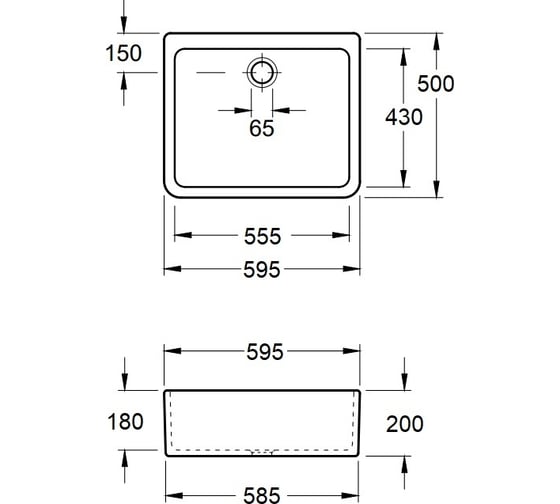 Раковина Villeroy & Boch O'Novo 60 632200R1 00279996