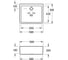 Раковина Villeroy & Boch O'Novo 60 632200R1 00279996 2
