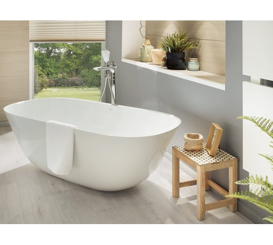 Акриловая ванна Villeroy & Boch Theano UBQ155ANH7F200V-01 00243007