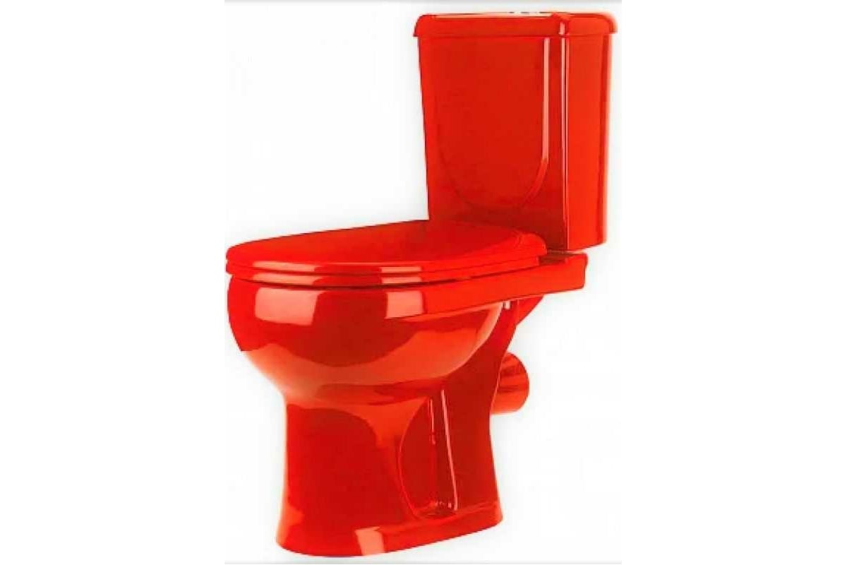 Унитаз-компакт Оскольская керамика ИРИДА горизонтальный выпуск, 1 режим ...