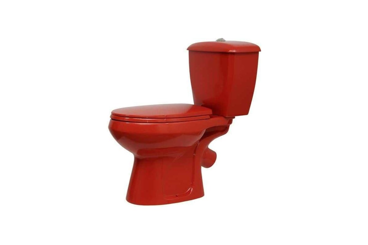 Унитаз-компакт Оскольская керамика ЭЛИССА косой выпуск, 1 режим ...