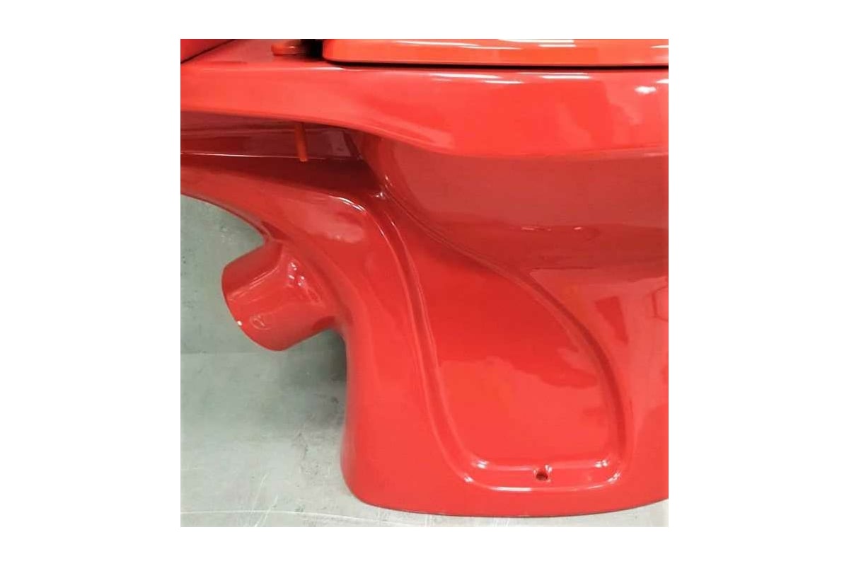 Унитаз-компакт Оскольская керамика ЭЛИССА косой выпуск, 1 режим ...