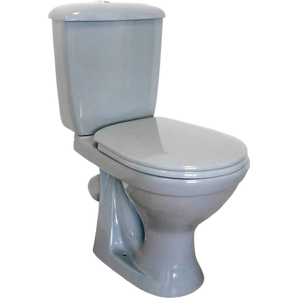 Унитаз-компакт Оскольская керамика СУПЕРКОМПАКТ косой выпуск, 1 режим ...