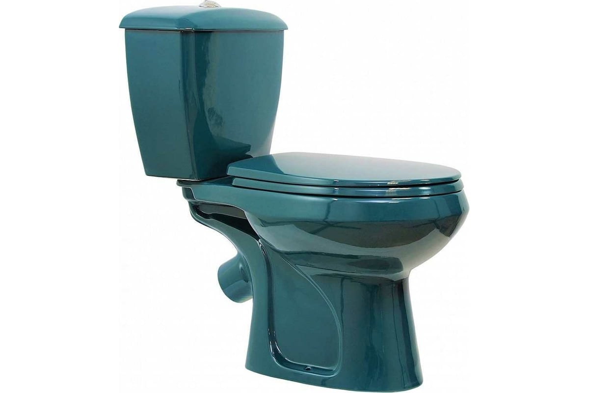 Унитаз-компакт Оскольская керамика ЭЛИССА косой выпуск, 1 режим ...