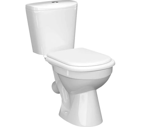 Унитаз-компакт KERAMIN ЛАГО косой выпуск, 2 режима, сиденье ПП 462171