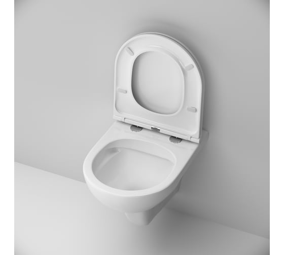 Инсталляция AM.PM Start S с клавишей, глянцевый хром, с подвесным унитазом Gem FlashClean IS30251.901700