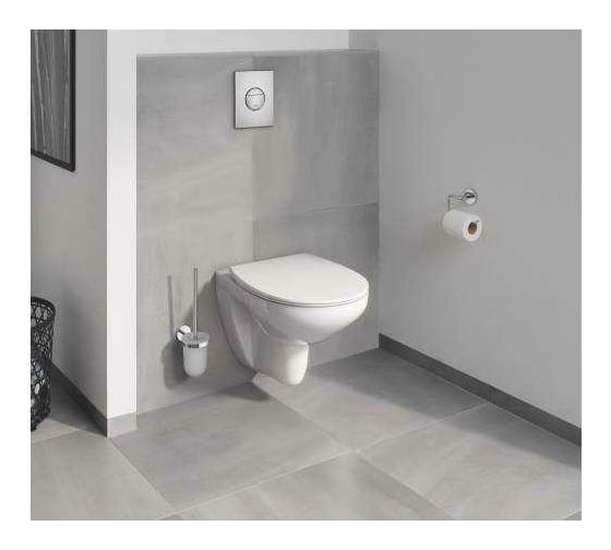 Подвесной унитаз GROHE Bau Ceramic с быстросъемным сиденьем с микролифтом 39899000