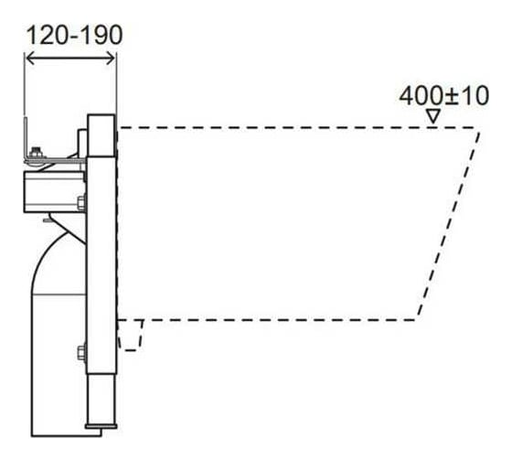 Инсталляция для подвесной сантехники OLI Wc 714001