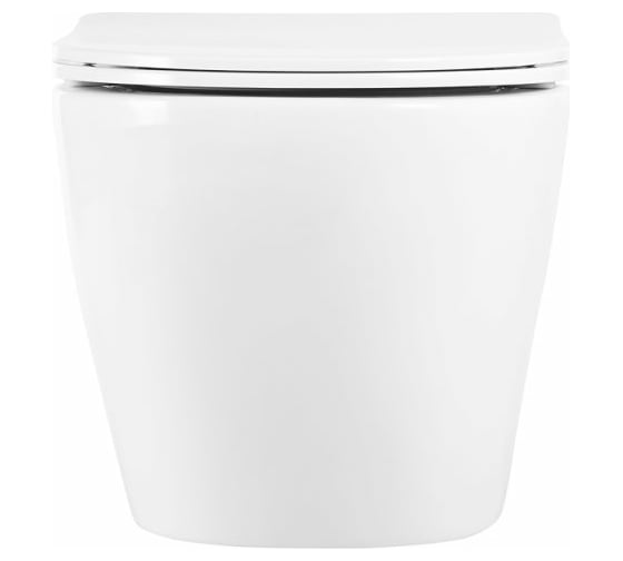Подвесной унитаз BelBagno UNO безободковый с сиденьем Soft Close BB3105CHR/SC