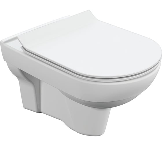 Комплект Cersanit CITY CO DPL EO slim + LINK PRO + MOVI пластик хром матовый 64075