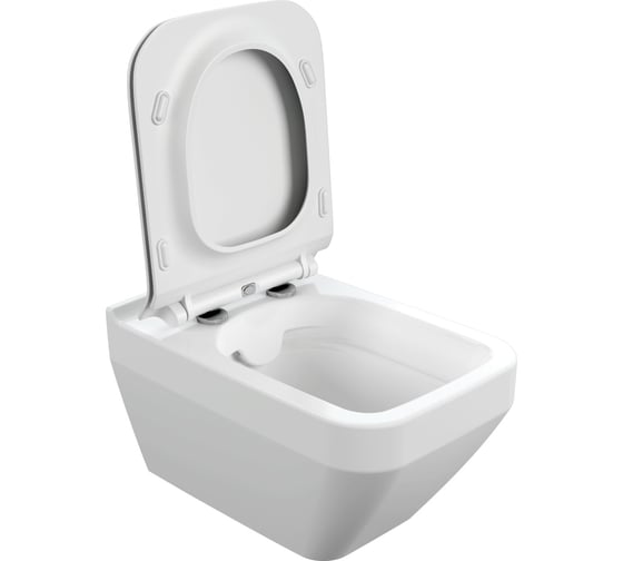 Подвесной унитаз Cersanit CREA SQUARE Clean On DPL EO slim 63115