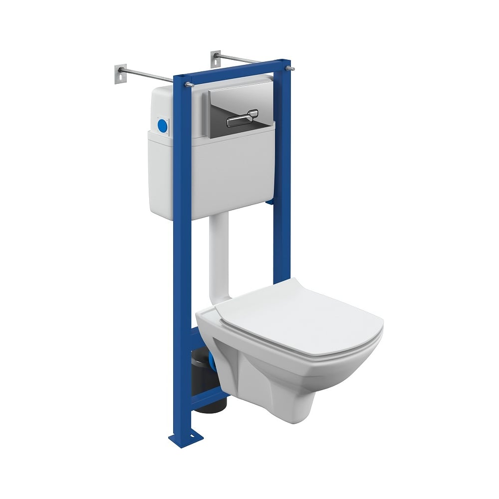 Комплект Cersanit CARINA XL CO DPL EO slim + VECTOR + ACTIS пластик ...
