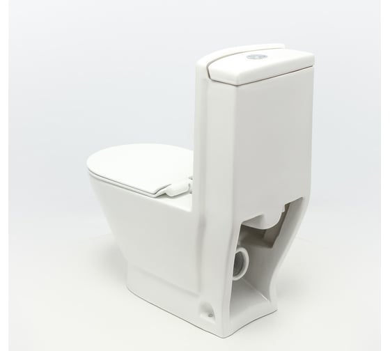 Унитаз EVA GOLD Монолит SM9004A, тонкое сиденье дюропласт, с гофрой и ...