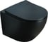 Подвесной унитаз Azario Grado AZ-0046-MB SP (черн. мат) безободковый, 00077058 1