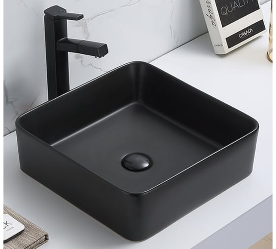 Накладная раковина Azario AZ-7050DMB 415х415х135 мм 00078149