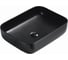 Накладная раковина Azario AZ-78109MB 500х390х130 мм, матовый черный 00078148 1