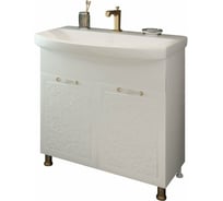 Тумба EVA GOLD Bohemia 85 с умывальником Kirovit Элеганс 850, комплект УТ-00008127