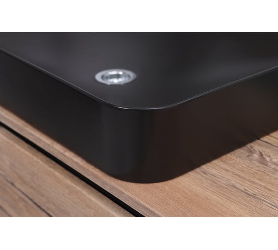 Умывальник на столешницу Creavit Ultra 60 черный матовый UL060-00SM00E-0000